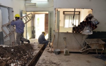 Avanza la obra en el Centro de Salud N° 66 del barrio Fate