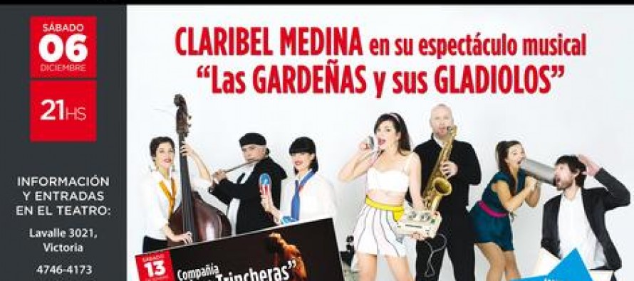 Claribel Medina en el Teatro Martinelli