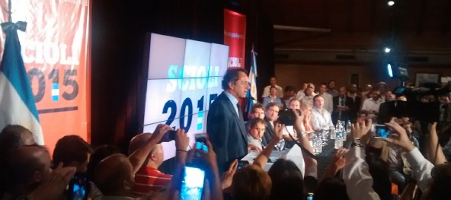D´Aquino y Coronel participaron de la presentación de los equipos técnicos de Scioli para la primera sección