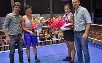 Con una exhibición de “La Pantera” Farías, se realizó la última gala del año de la Escuela de Box