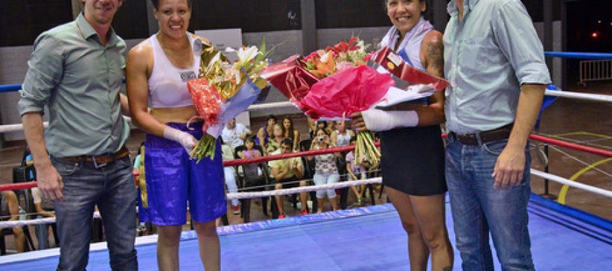 Con una exhibición de “La Pantera” Farías, se realizó la última gala del año de la Escuela de Box