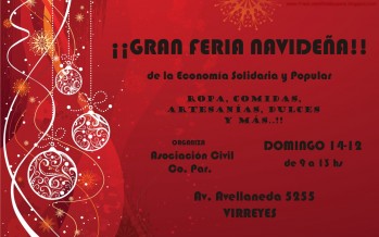Gran feria navideña de la Economía Solidaria y Popular