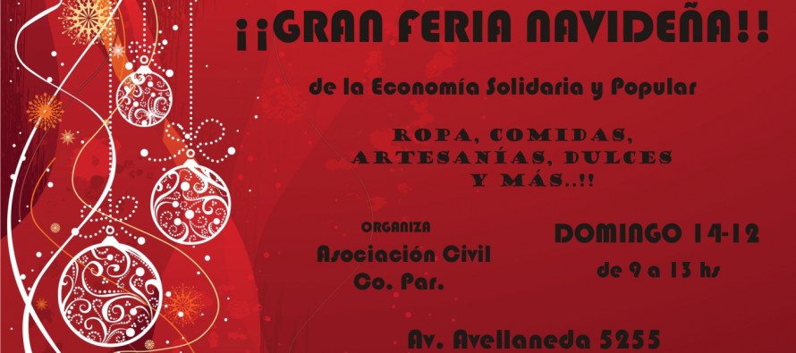 Gran feria navideña de la Economía Solidaria y Popular