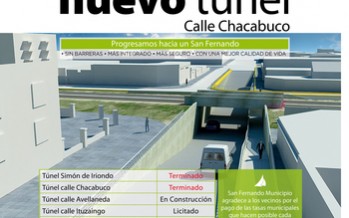 Hoy se inaugura el Túnel de Chacabuco