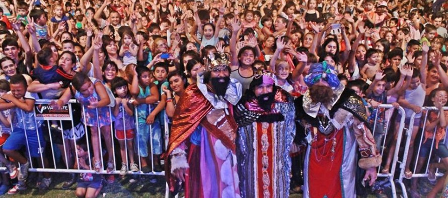 El Municipio organizó la fiesta de los Reyes Magos