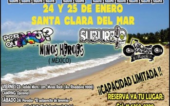Suburbio Rock de gira en la costa atlántica