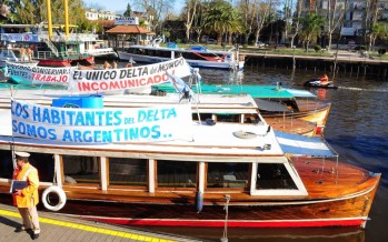 Los isleños se movilizan ante el aumento en el pasaje del transporte fluvial