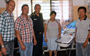 Personal de las Patrullas Municipales ayudó a una vecina a dar a luz en su hogar