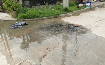 Vecinos del barrio San Jorge piden que destapen las cloacas
