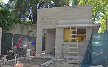 Avanza la construcción de la séptima posta policial