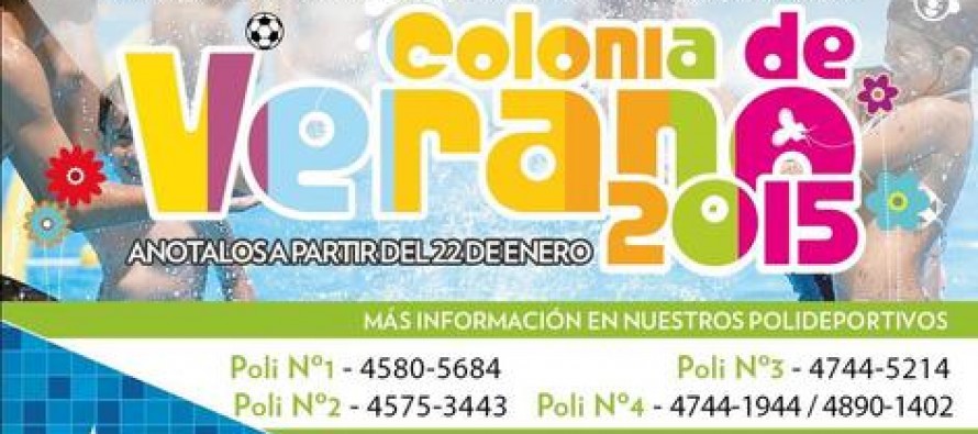 Comienzan las inscripciones para las colonias de febrero