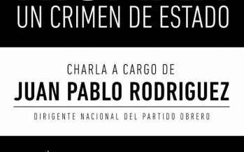 Charla sobre la muerte del fiscal Nisman