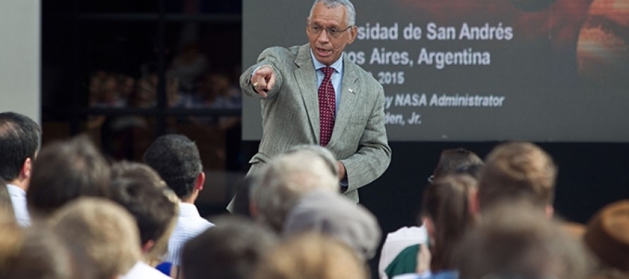 El Administrador de la NASA estuvo en Victoria y destacó las actividades espaciales de Argentina