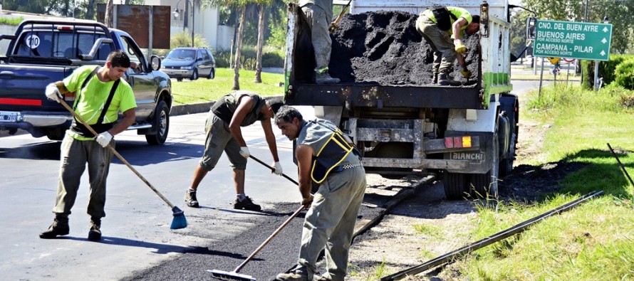 Última etapa de reparaciones y mejoras en el Camino Bancalari
