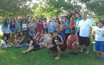 Un contingente de chicos viajó a Pilar para realizar un campamento