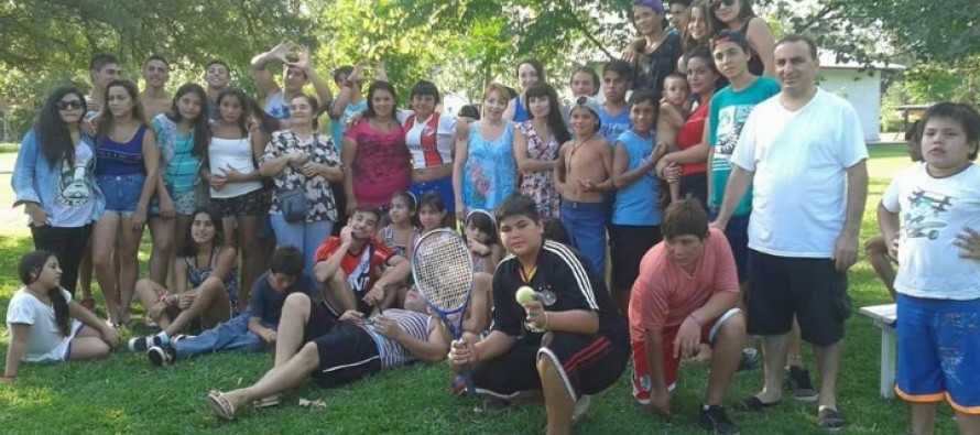 Un contingente de chicos viajó a Pilar para realizar un campamento