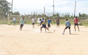 Torneo de fútbol en Santa Catalina
