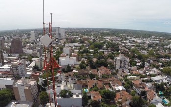 Antena para ampliar la red de cámaras de seguridad