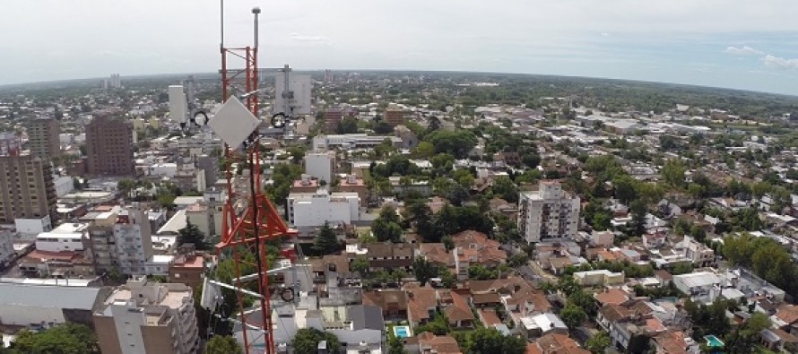 Antena para ampliar la red de cámaras de seguridad
