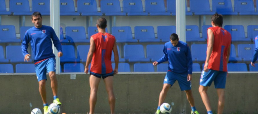 Entrenamiento y concentrados para enfrentar al Canalla