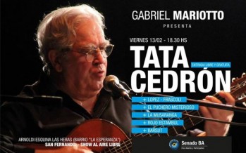 El Tata Cedrón presenta en San Fernando “El Puchero Misterioso”