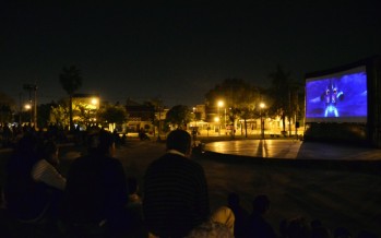 “Cine bajo las estrellas” en la Plaza de los Inmigrantes Italianos