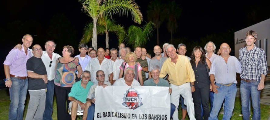 Militantes radicales expresaron su apoyo a Andreotti