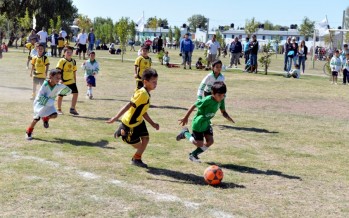 Se realizó el lanzamiento de la “Liga de Fútbol Infantil”