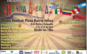 Encuentro de teatro popular en Infico