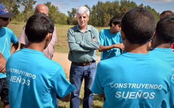 Andreotti y los chicos de Casa de Día visitaron el primer Vivero Municipal en el Delta