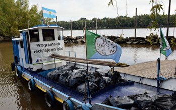 Se recolectaron más de 100 toneladas de residuos entre enero y febrero en el Delta