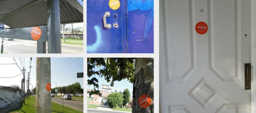 Vecinos de la avenida Sobremonte indignados con la propaganda política