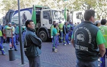 Se recomienda no sacar la basura por paro de transportistas