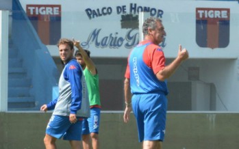 Tigre se prepara para visitar a Lanús