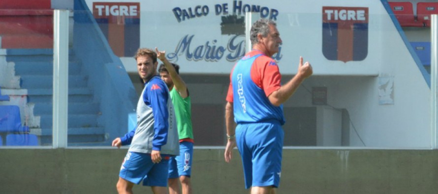 Luego de la victoria, Tigre volvió a sus prácticas