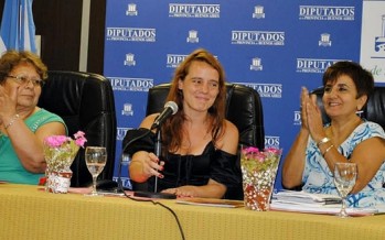 Patricia Cubría organizó un homenaje a las mujeres en la Legislatura bonaerense