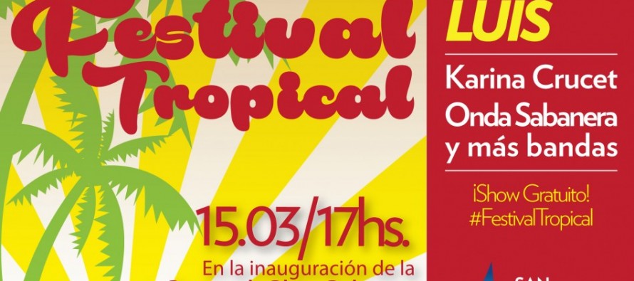 Con un festival tropical se inaugura la renovada Plaza Belgrano