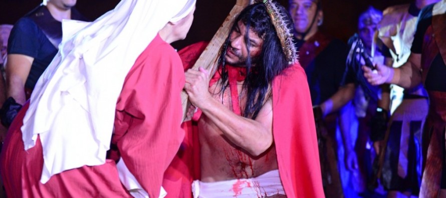 Vía crucis en la Parroquia Nuestra Señora de Itatí