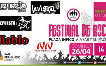Festival de rock esta tarde en Infico