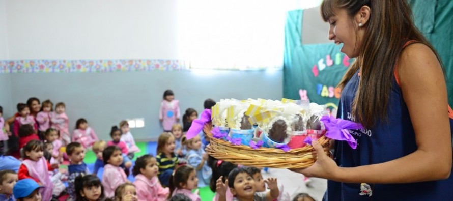 Los chicos de las UDI y los CEIM festejaron la Pascua