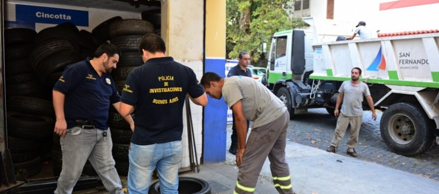 Desbaratan a una banda que robaba neumáticos