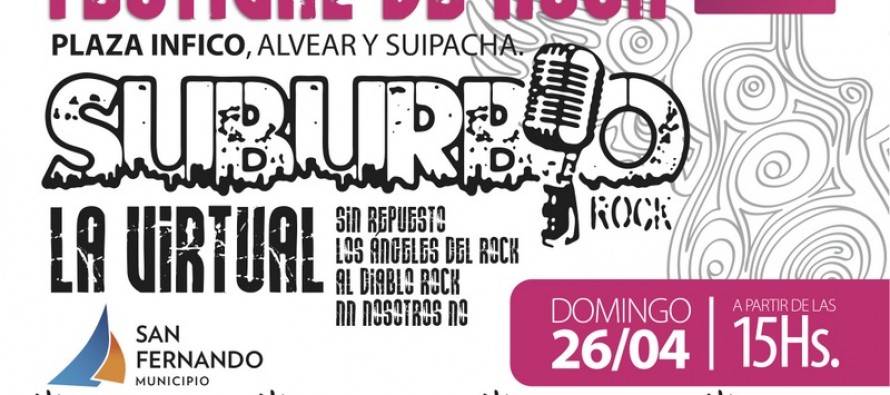 Domingo de rock en Plaza Infico