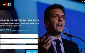 Andreotti promueve campaña en contra de la designación de Roberto Carlés como juez de la Corte