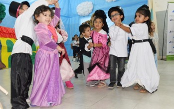 Las Unidades de Desarrollo Infantil celebraron el Día de la Patria