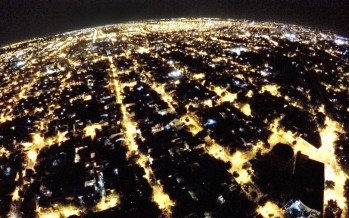 Anunciaron que San Fernando es el primer municipio que tiene luces de vereda en todas sus cuadras