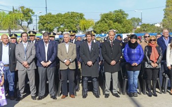 Acto cívico por el Día de la Patria en el Parque del Bicentenario