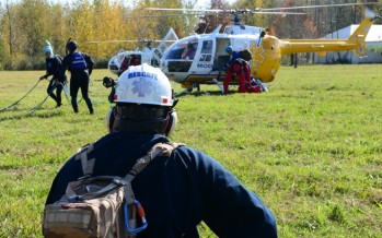 Capacitaciones y simulacros de rescate en islas