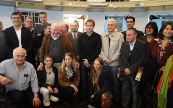 Acompañado por sus equipos técnicos, Alex Campbell presentó en la Biblioteca Madero las propuestas para San Fernando