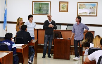Los alumnos de la ESB N° 14 visitaron el Concejo Deliberante