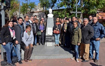 Homenaje a Evita a 96 años de su nacimiento